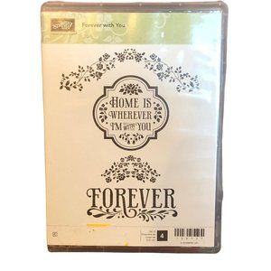 Stampin Up Forever With You, Home is Wherever I'm with You,  Forever, Cling Moun